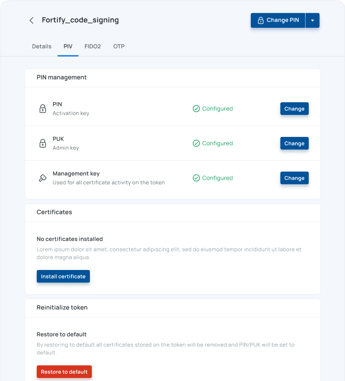 Management preview